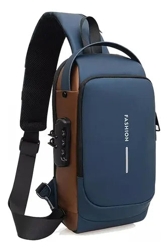 Bolso cruzado antirrobo - Bolso bandolera de piel sintética - Bolsa de pecho para uso diario